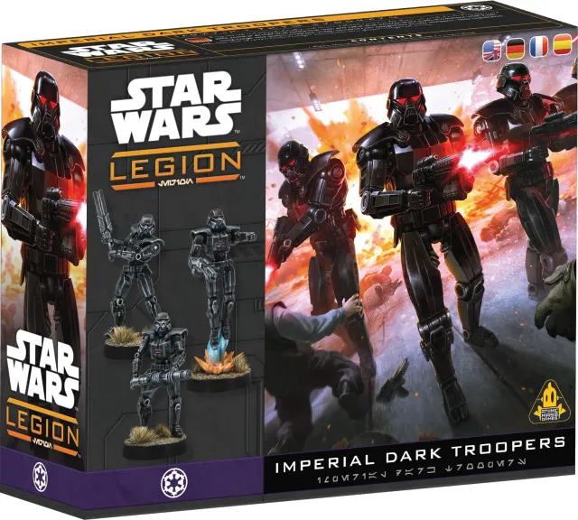 Asmodee Star Wars Legion Imperial Dark Troopers Erweiterung Deutsch