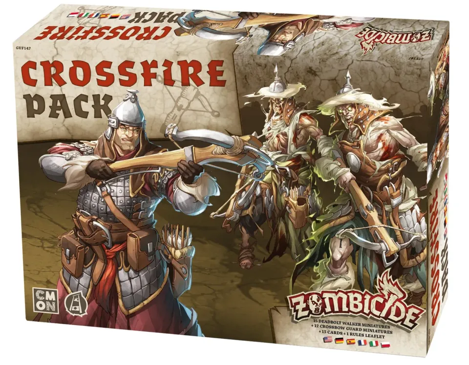 CMON Zombicide White Death Crossfire Erweiterung 27 Miniaturen