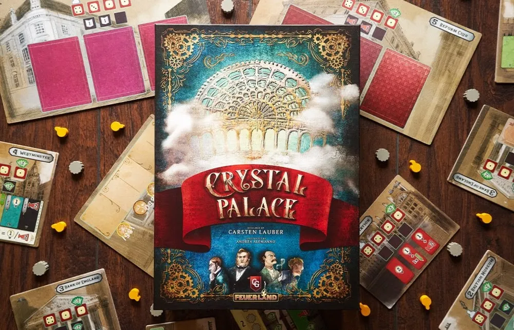 Capstone Games Crystal Palace Brettspiel Weltausstellung