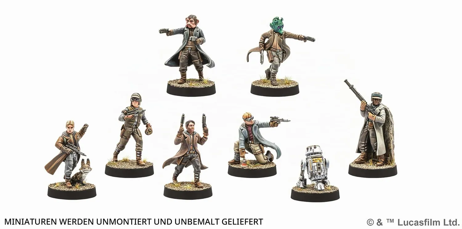 Asmodee Star Wars Legion Schläferzelle der Rebellen Erweiterung