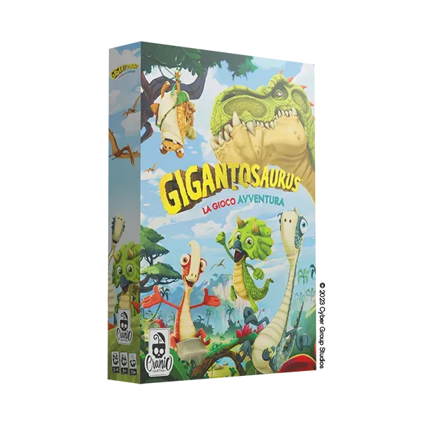 Cranio Gigantosaurus Abenteuer Kinderspiel Dinospiel