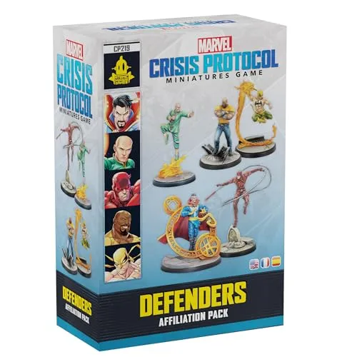Marvel Crisis Protocol Defenders Affiliation Pack Tabletop EN FR ES