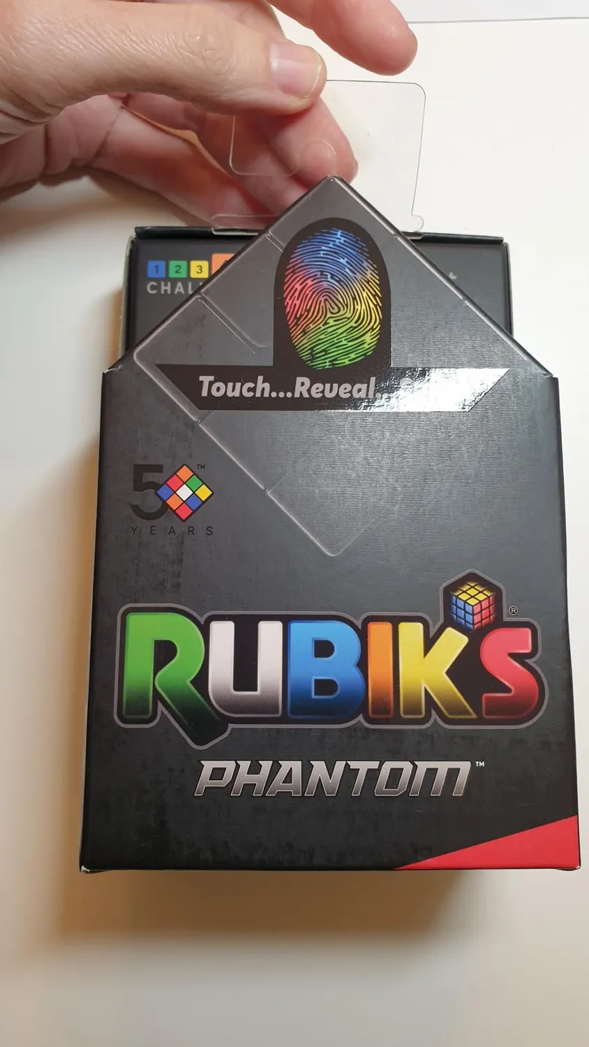 Rubik's Phantom 3x3 Zauberwürfel mit Thermo-Farben