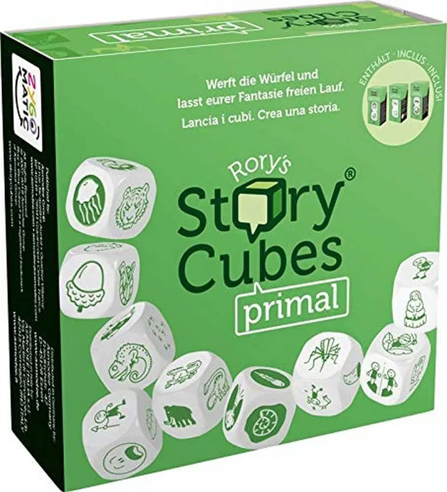 Story Cubes Primal Erzählspiel 9 Würfel