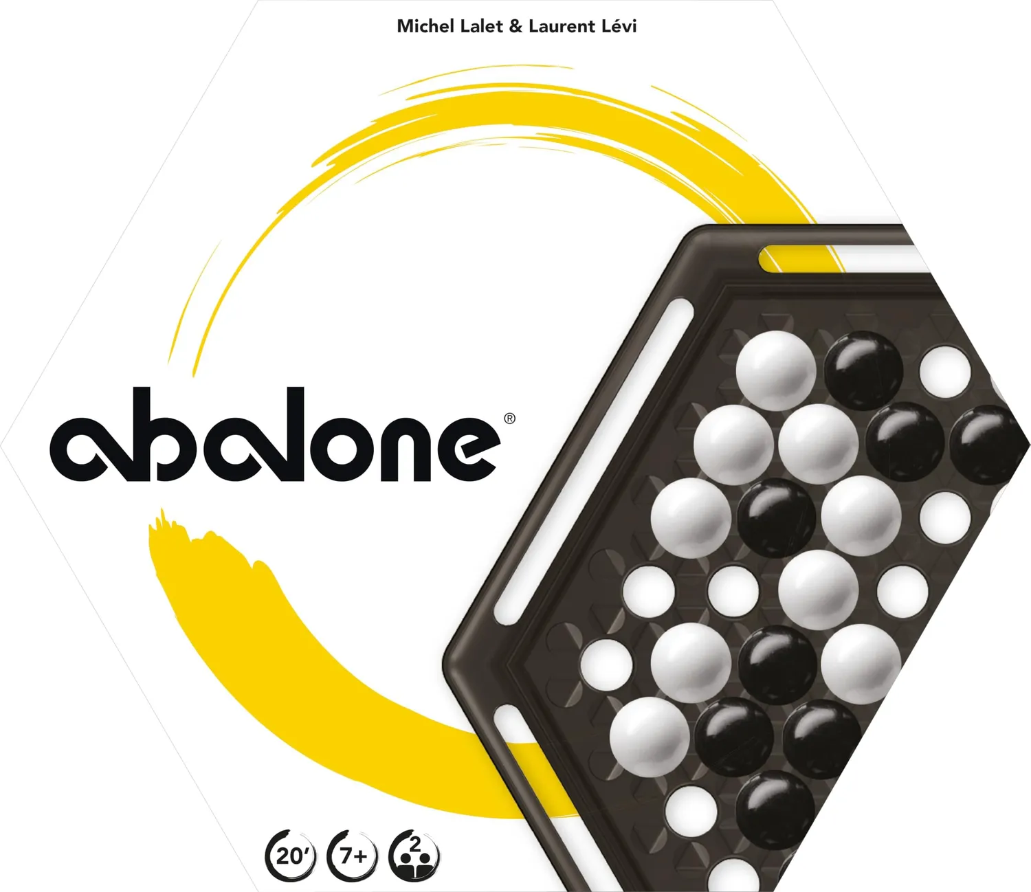 Asmodee Abalone redesigned Strategiespiel 2 Spieler