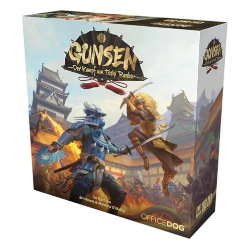 Asmodee Gunsen Kampf um Toshi Ranbo Kennerspiel Deutsch