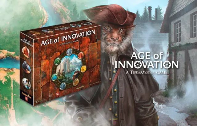 Capstone Age of Innovation Brettspiel Terra Mystica Welt