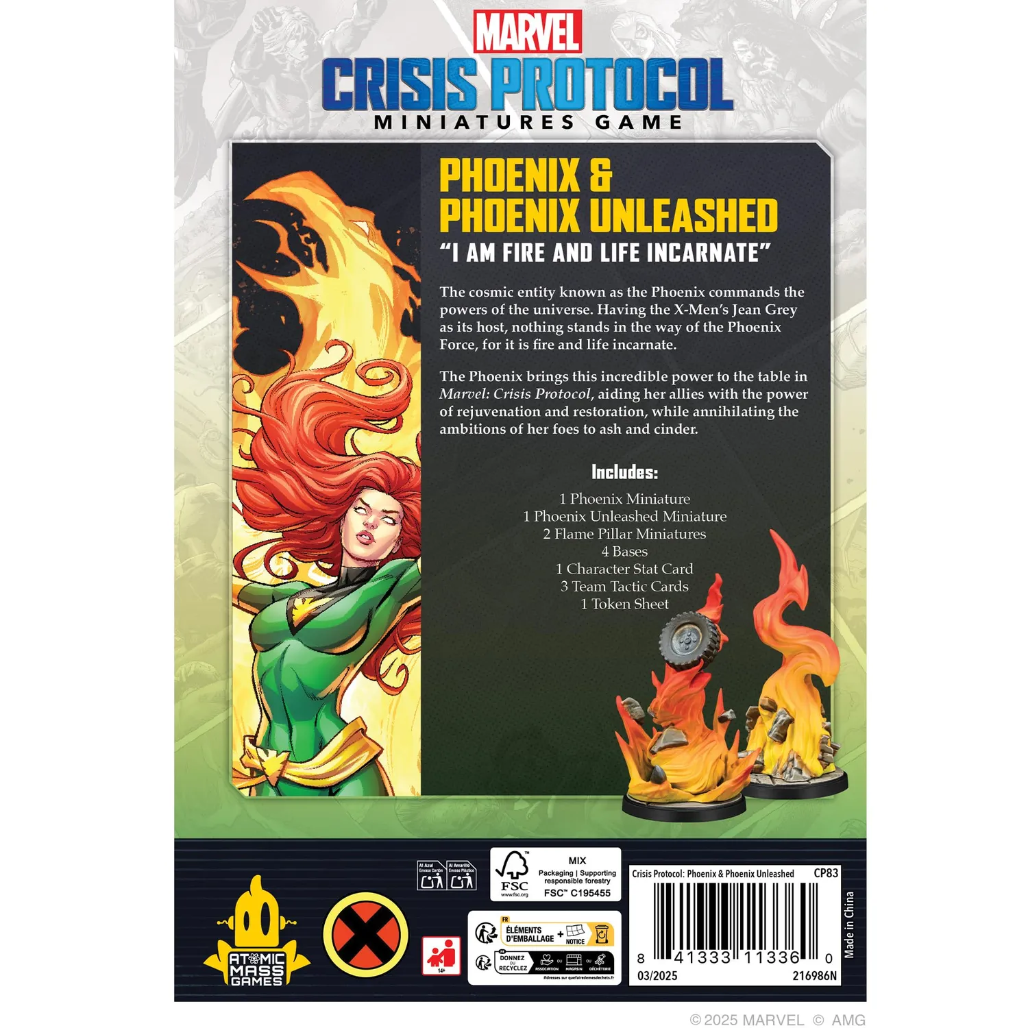 Asmodee Marvel Crisis Protocol Phoenix Unleashed Tabletop Deutsch