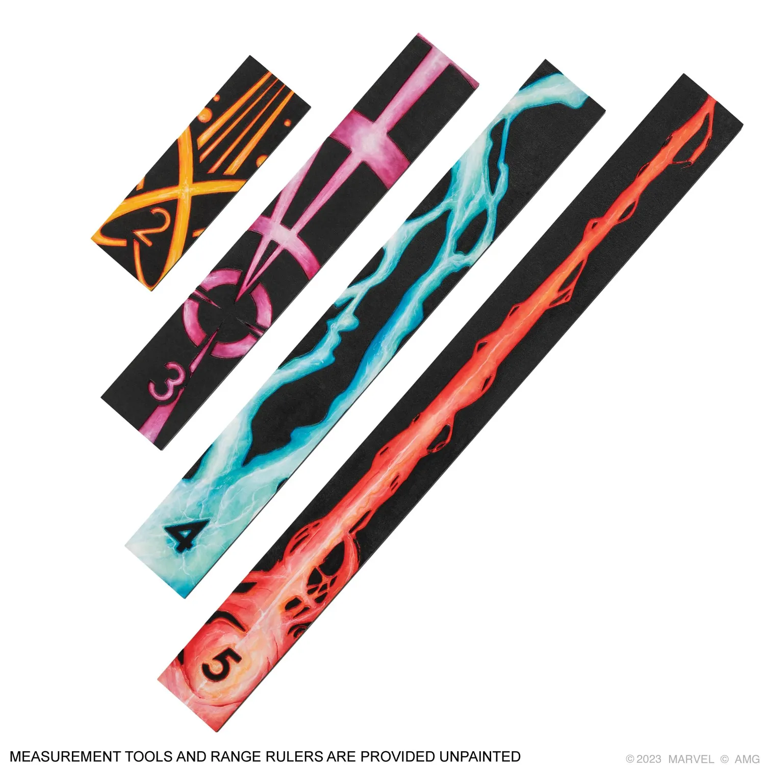 Atomic Mass Games Marvel Crisis Protocol Movement Range Tool Pack Zubehör