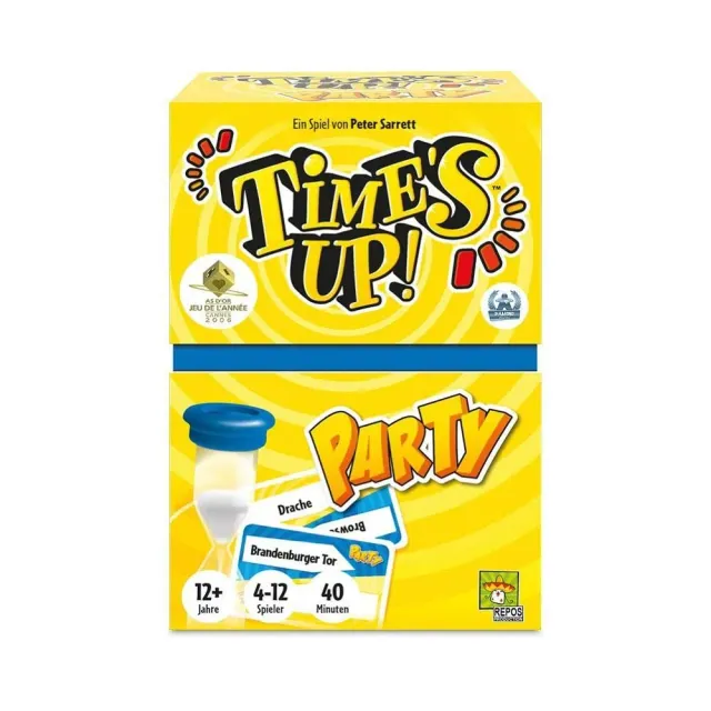 Asmodee Times Up Party Partyspiel 4-12 Spieler Deutsch