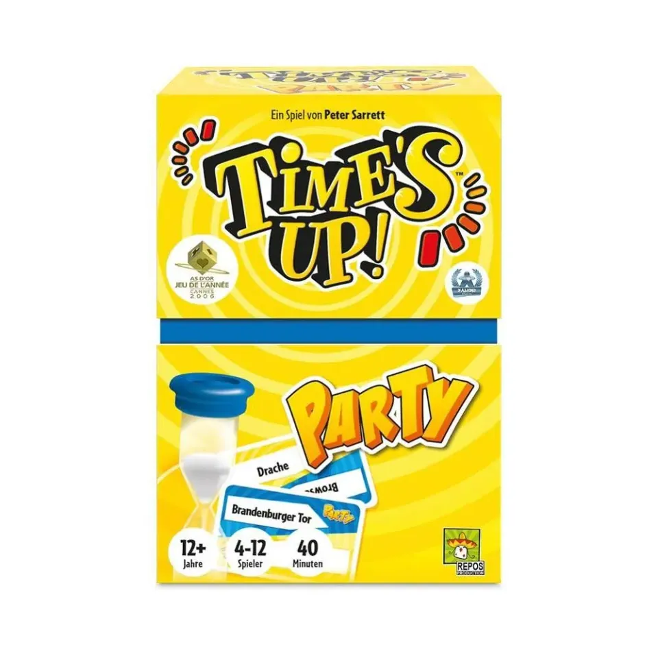 Asmodee Times Up Party Partyspiel 4-12 Spieler Deutsch