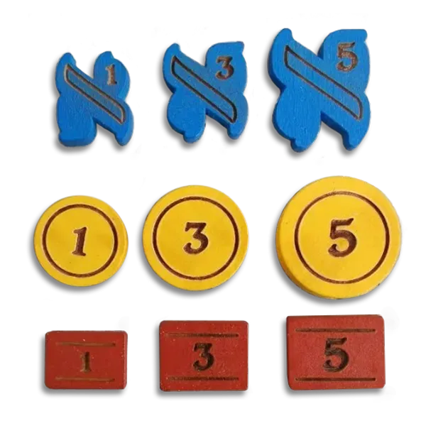 Cranio Golem Token Upgrade Wooden Kit Token-Set Holz